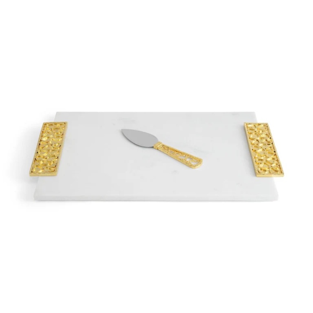 Michael Aram Cheese Board and Spreader